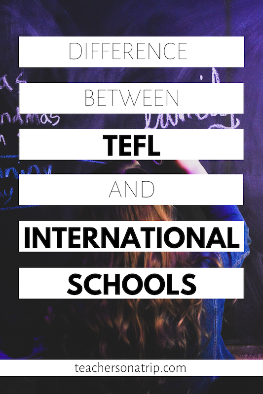 difference-between-tefl-and-international-schools